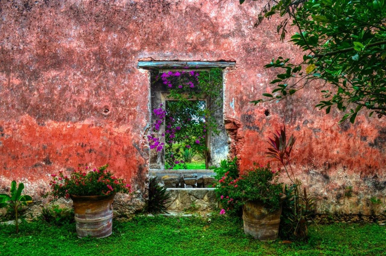 Hacienda Sacnicte Hotel Izamal Bagian luar foto
