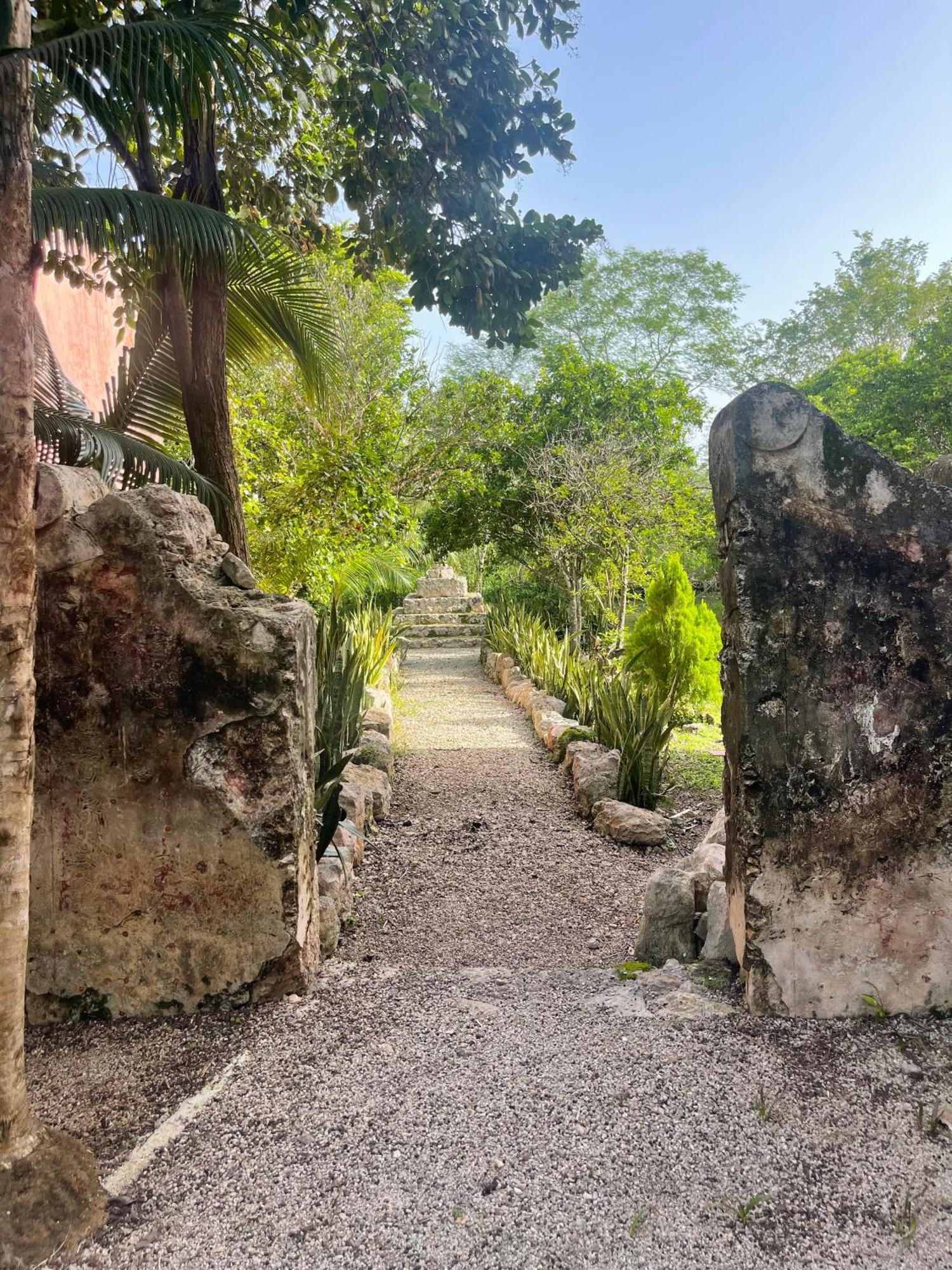 Hacienda Sacnicte Hotel Izamal Bagian luar foto